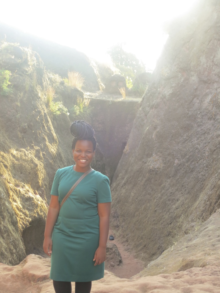 Just me and my dirty heart, in Lalibela, Ethiopia.